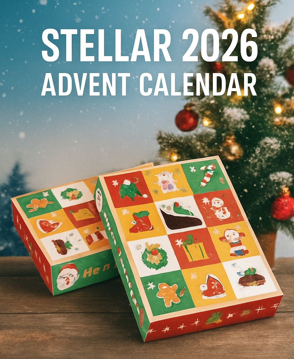Stellar 2026 Yılbaşı Advent Calendar 6'lı Versiyon