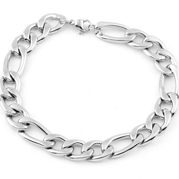 Erkek Zincir Çelik Bileklik - 19 CM (L)